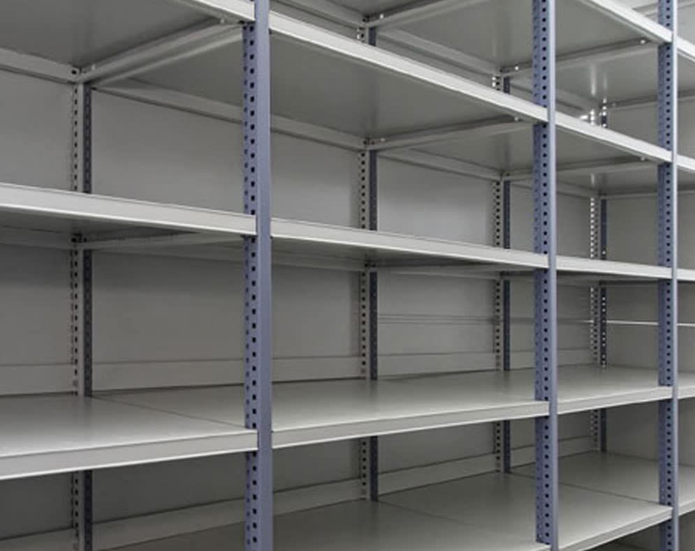 Warehouse Shelving for Storing Large Small Inventory 